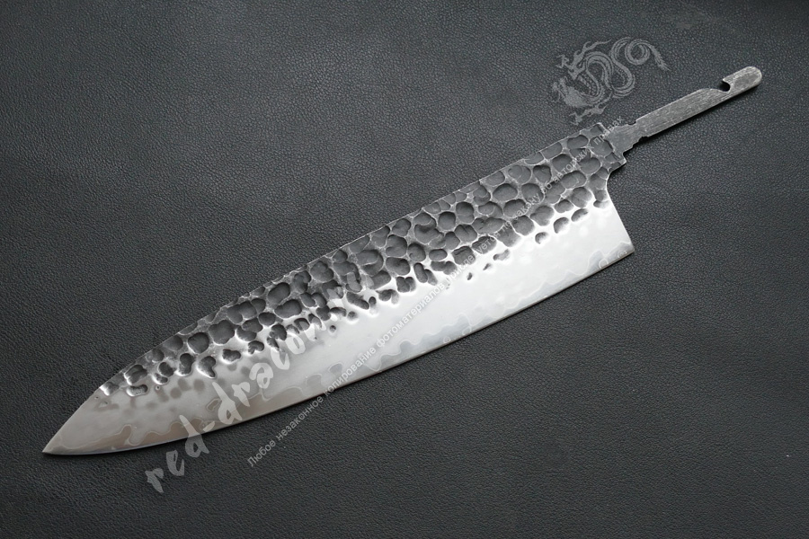 Клинок для кухонного ножа AUS10 "DIY12A"