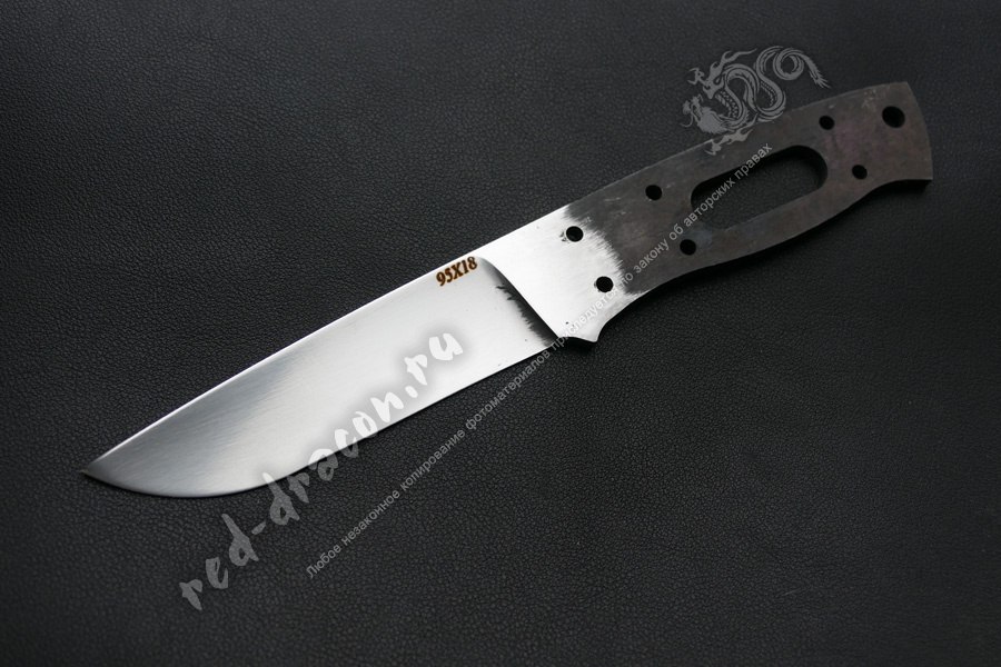 Клинок кованный для ножа 95х18"DAS190"
